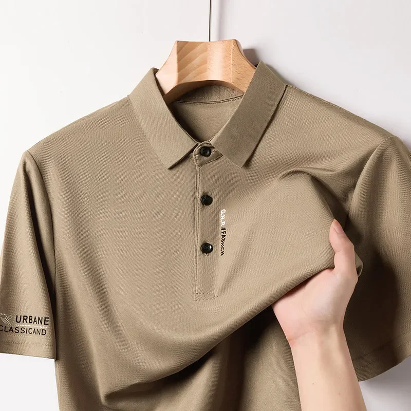 Men's Business Polo…