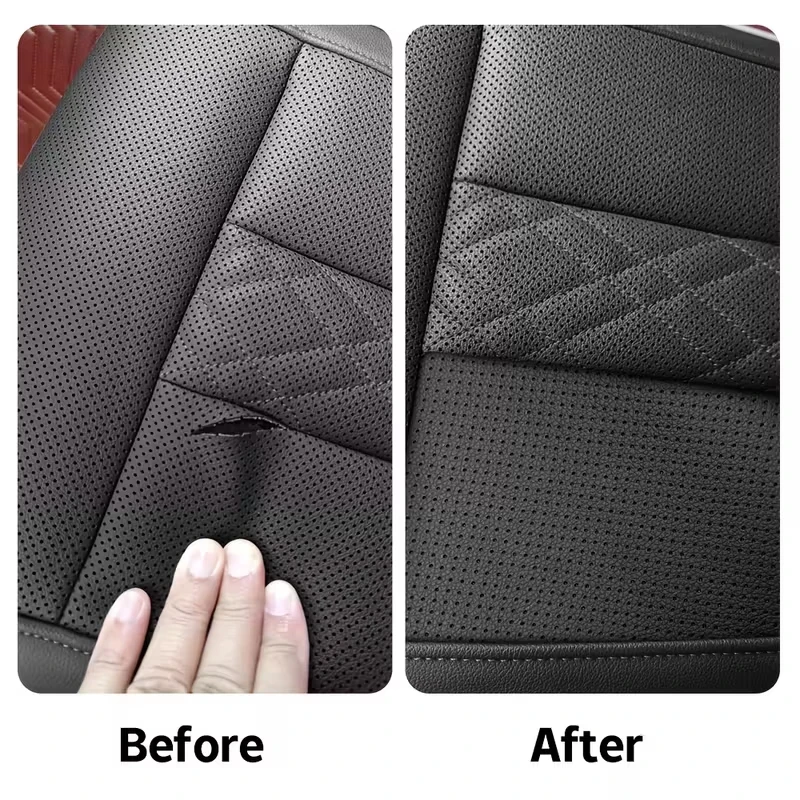 Faux Leather Repair Patch Self Adhesive PVC Repair Tape for Car Seat Sofa Couch Furniture Chair Leather Renovate DIY Repair Kit