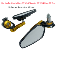 Reflector Rearview Mirror for Kaabo Mantis King GT Wolf Warrior GT Wolf King GT Pro Electric Scooter Rearview Mirror Accessories