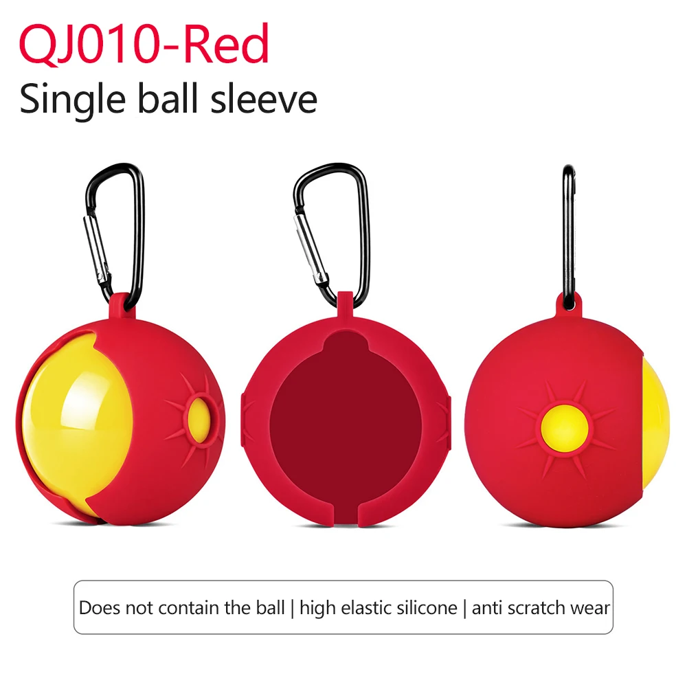 PGM Golfball-Halter, 1/4 Stück, Silikon-Golfball-Schutzhülle, tragbare Einzelball-Tasche, Golf-Sportzubehör – Detail 4