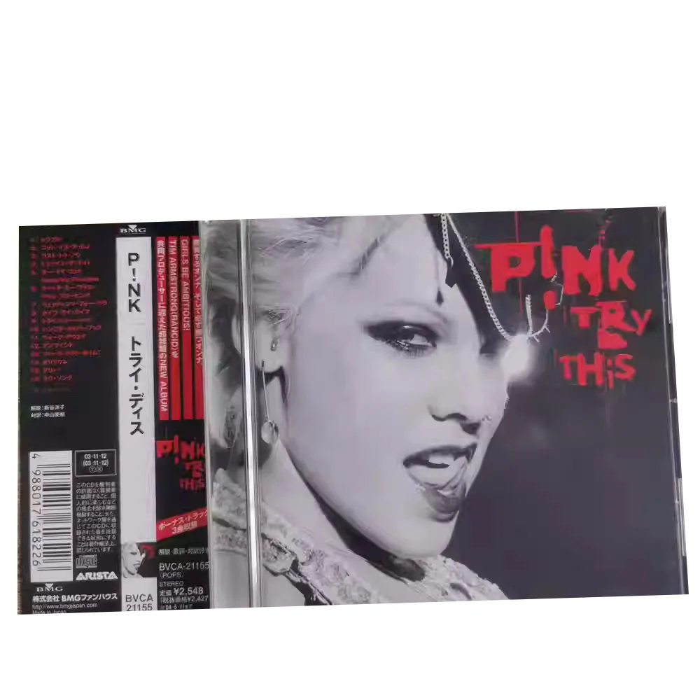 CD PiNK Testez esta obra-prima de Pop Rock e Punk Pop nos anos 2000 emitido em 2006, Pop, Rock, Punk e outros elementos