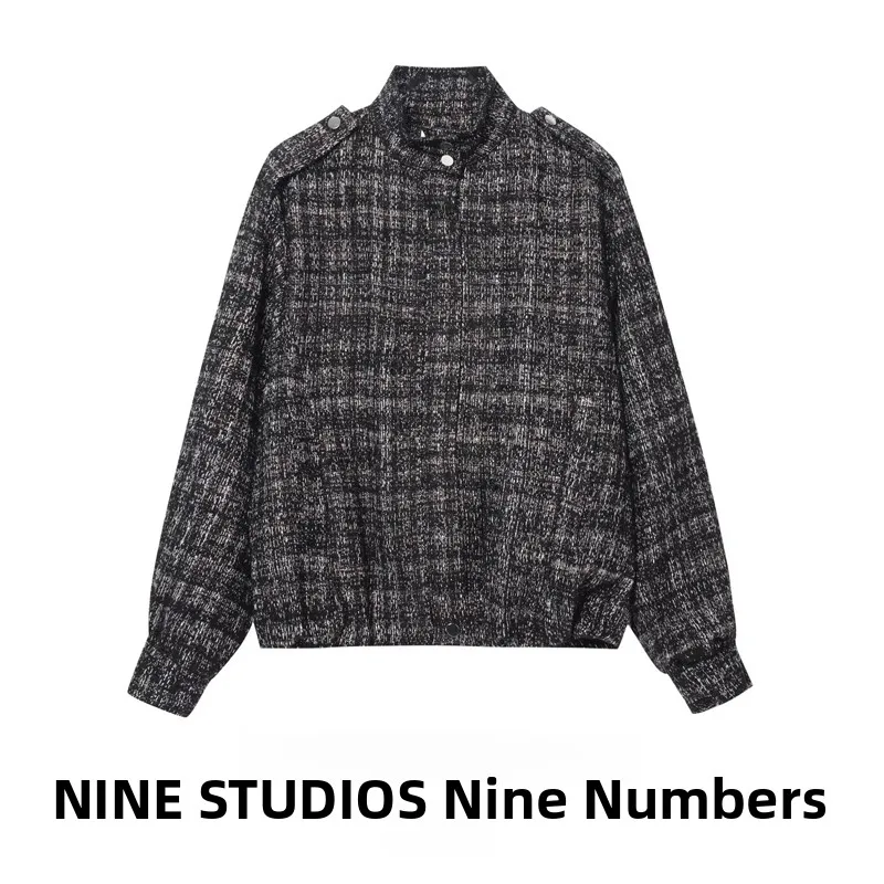 Lâche col haut pilote Jaet vêtements d'extérieur en couleur métal Tead Structure neuf ZAR femmes décontracté Sle longue fermeture éclair Sve