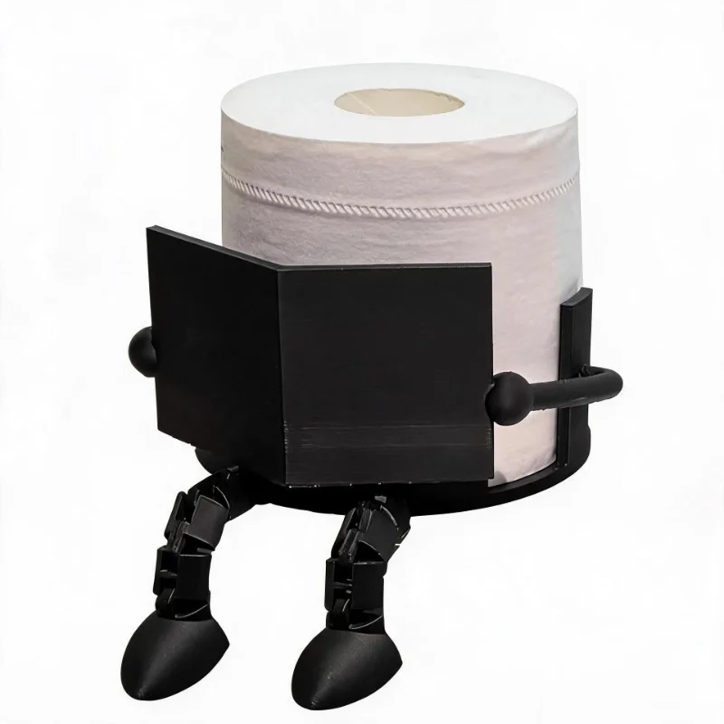 Unique Toilet Roll Holder, Creative Bathroom Toilet Roll Storage for Bathroom Decor