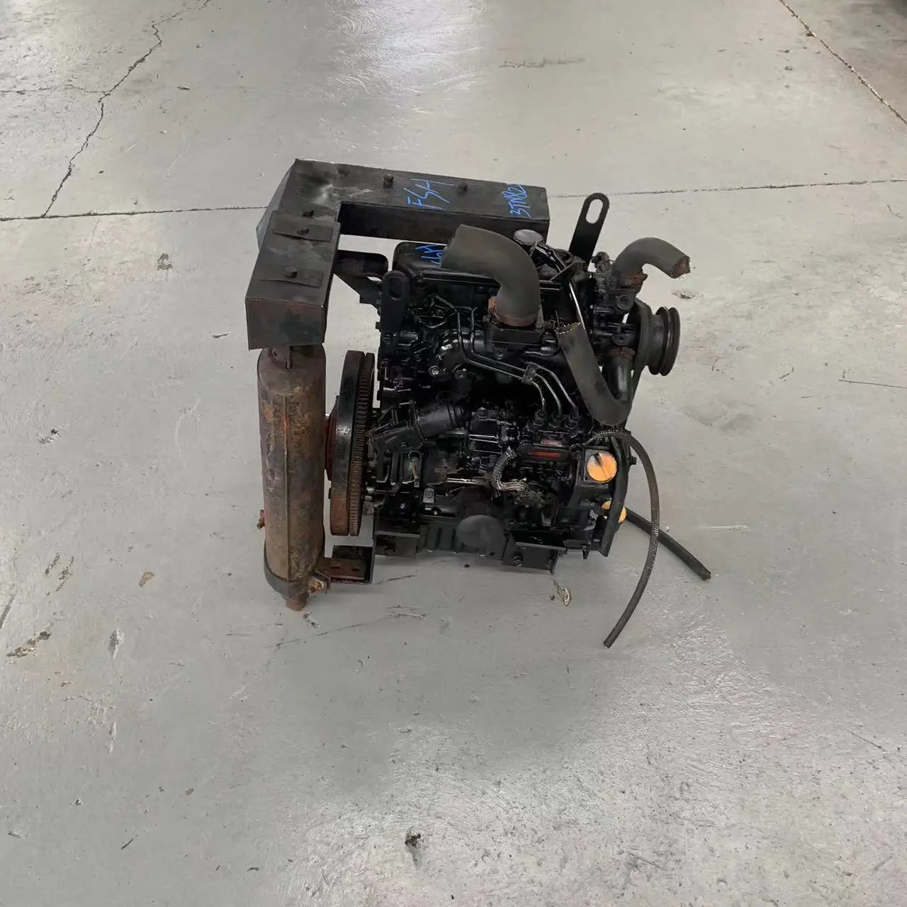 High Quality Used Diesel Engine For YANMAR 3TN82 3Cylinder Water Cooling Used-hand Engine Mechanical Fuel Injection Pump