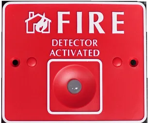 Remote LED  Red Color MD111 Non-coding Smoke Door Light