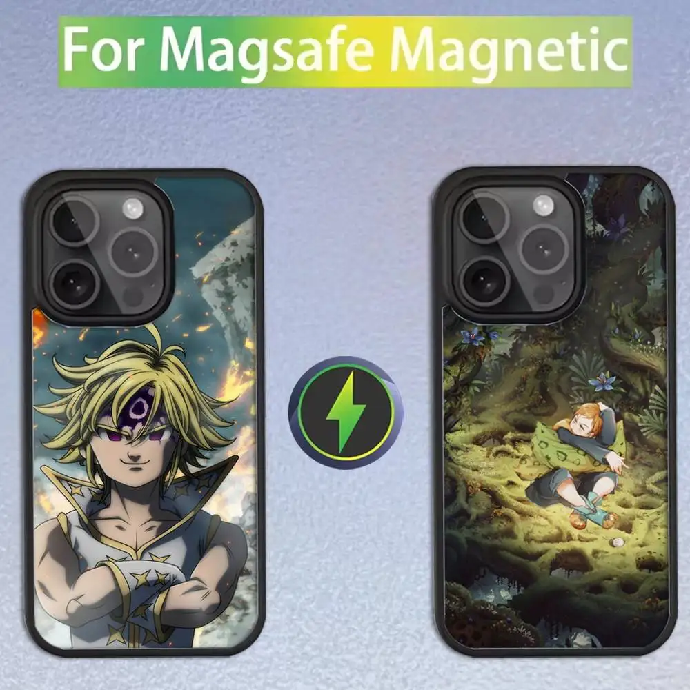 

The Seven Deadly Sins Phone Case For iPhone 16,15,14,13,12,11,Pro,Max,Plus,Mini,SE Magsafe Magnetic Wireless Charging
