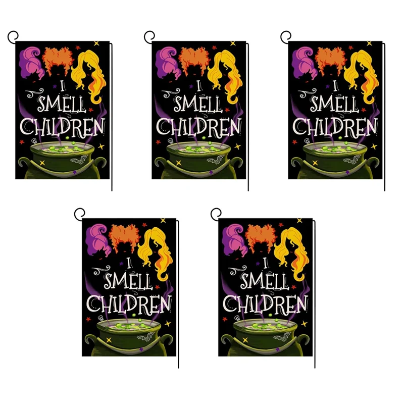 

AB15-Halloween Decoration Garden Flag Courtyard Garden Decoration Background Outdoor Holiday Flag Background