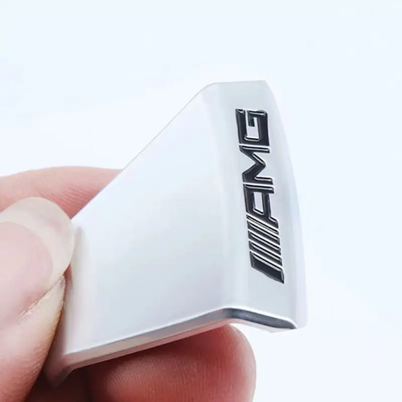 Car Steering Wheel Emblem Sticker Interior Badge Decoration for Mercedes benz W203 W204 W205 W176 W211 W212 W213 GLA GLC image 2