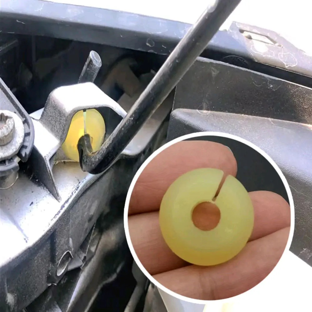 1pc Auto Fastener Support Rod Retainer Hood Latch Prop Nut Grommet Interior Replacement Part Clip for Ford Focus MK1 2000 - 2007