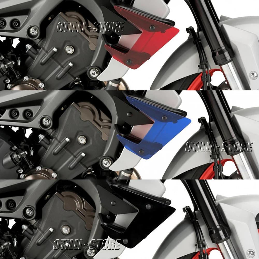 2020 NEW MT-09 Motorcycle Parts Side Downforce Naked Spoilers Fixed Winglet Fairing Wing 2019 2018 2017 For Yamaha MT 09 MT09 SP