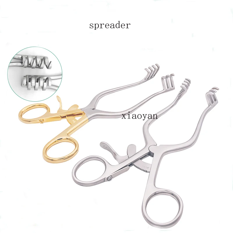 Spreader Orthopedic surgery skin muscle retractor Spreader dilator adjustable move pet instruments