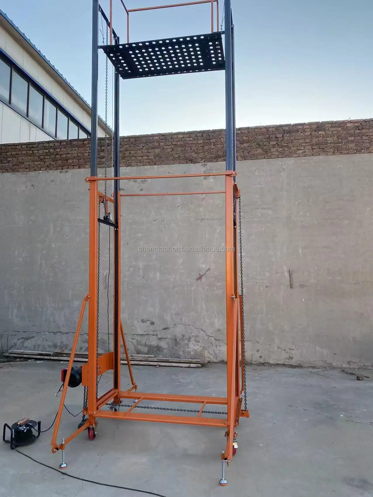 

Электрические мобильные леса по индивидуальному заказу, складная портативная подъемная платформа с дистанционным управлением для рабочих леса