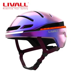 Casco da ciclismo originale LIVALL caschi da bici MTB intelligenti per uomo donna casco da scooter elettrico per bicicletta con luce di avviso SOS automatica