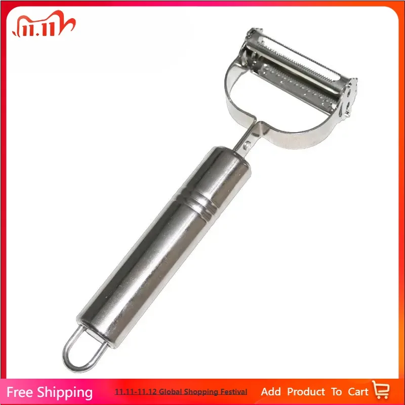 

Multifunction Stainless Steel Vegetable Peeler Potato Carrot Cucumber Grater Fruit Cutter Julienne Peeler Kitchen Tools 1 Pc
