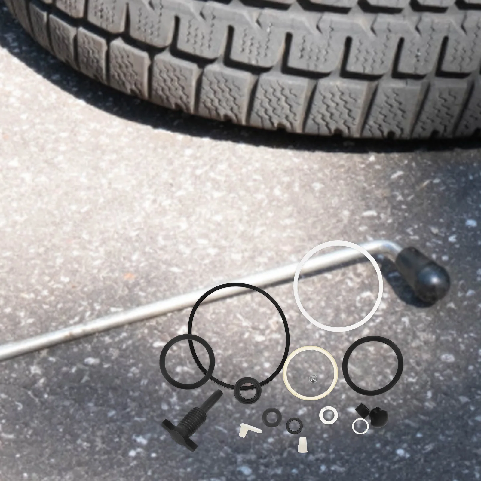 

1Set Jack Repair Kit for Vertical Jacks Complete Floor Jack Repair Parts Accessories Easy Use Durable Stability