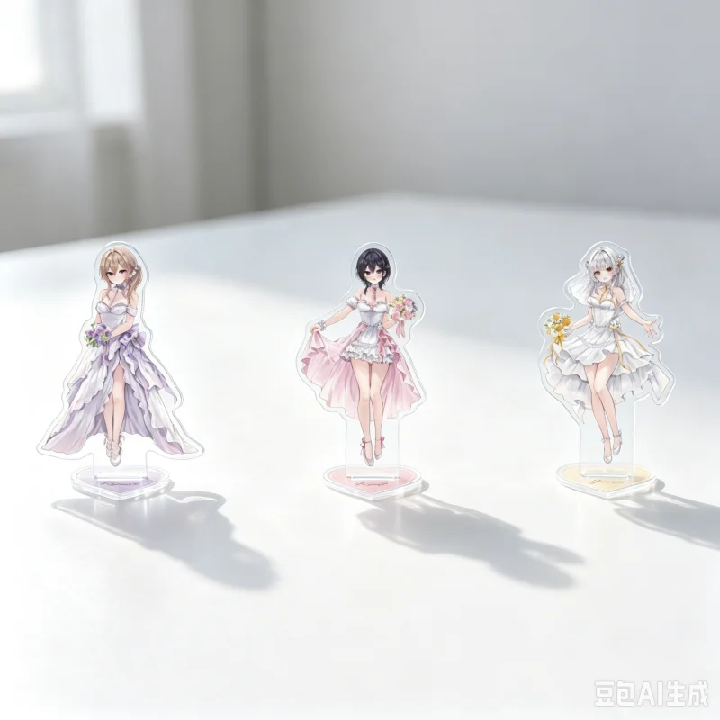You Guys, Get Married Already! There Are Actually Three Girls Told That? 15cm Takeuchi Yuzuri Acrylic Stand Desktop Ornament
