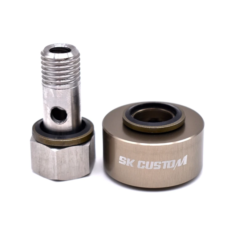 Adattatore per piastra di raffreddamento per sandwich con filtro olio in alluminio per motore N20