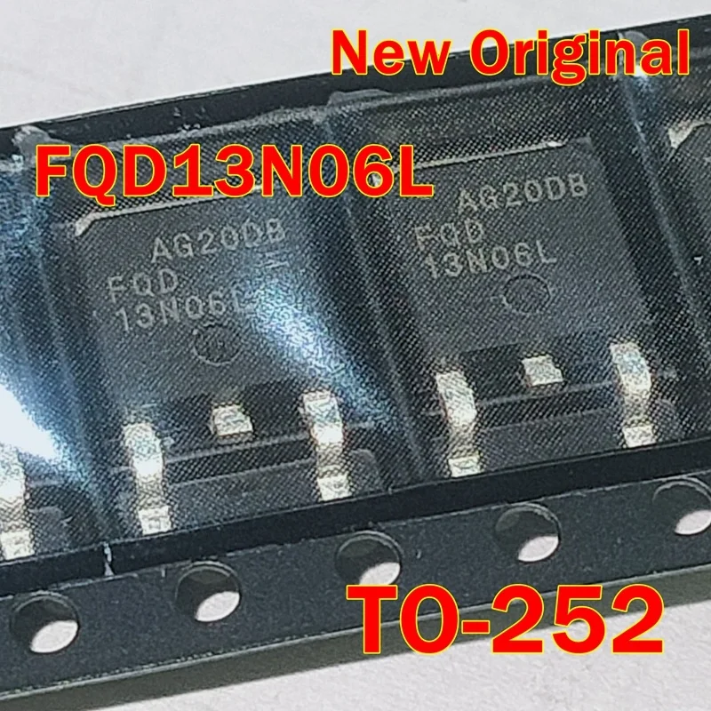 

5pcs to 500pcs FQD13N06L 13N06L TO-252 New Original 60V N -Channel MOSFET