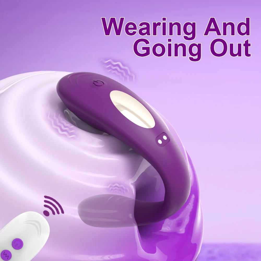 Remote Control Vibrator Female U Type Vibrator Clitoris Stimulate G-Spot Vagina Massage Female Masturbation Sex Toys for Women - Image 3