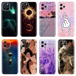 Back Cover For Huawei Nova Y61 Phone Case Transparent Soft TPU Silicone On Fundas Huawei NovaY61 Nova Y 61 Slim Housing Etui