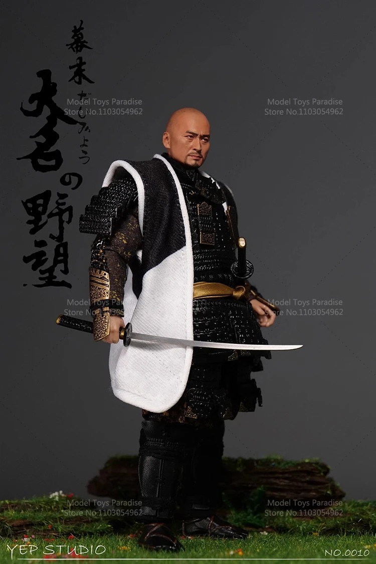 YepStudio เบอร์ 0010 1/12 ของเล่นสะสม Ken Watanabe ญี่ปุ่น Warring States Shogunate Daimyo Last Samurai 6 ''Action Figure