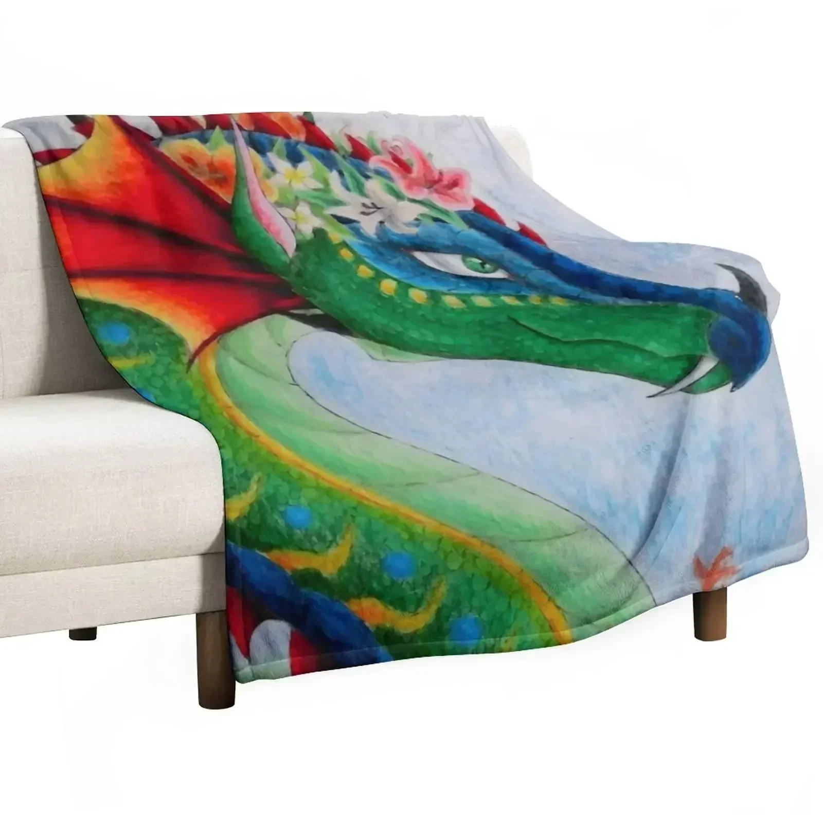 Queen Glory - Wings of Fire Throw Blanket Thin Bed covers for winter Blankets For Bed Beach Plush Blankets