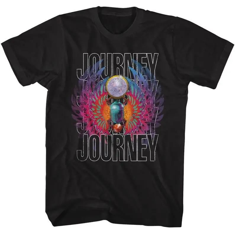 

Journey Gradiant Scarab Black T-Shirt