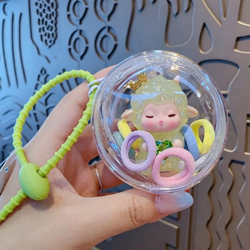 High-Quality PVC Sheep Keychain Smooth Burr-Free Surface Stable Color Bag Pendant Delicate Decorative Lightweight And Compact