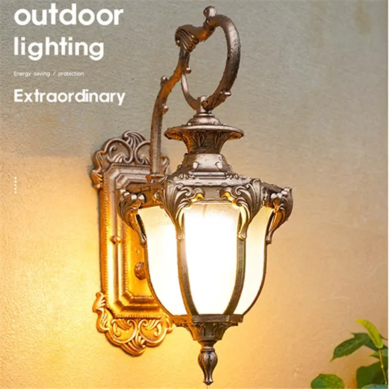 TEMOU Contemporary LED Outdoor Wall Lamps Electric Simplicity Waterproof Balcony Hallway Courtyard Villa Gate Hotel