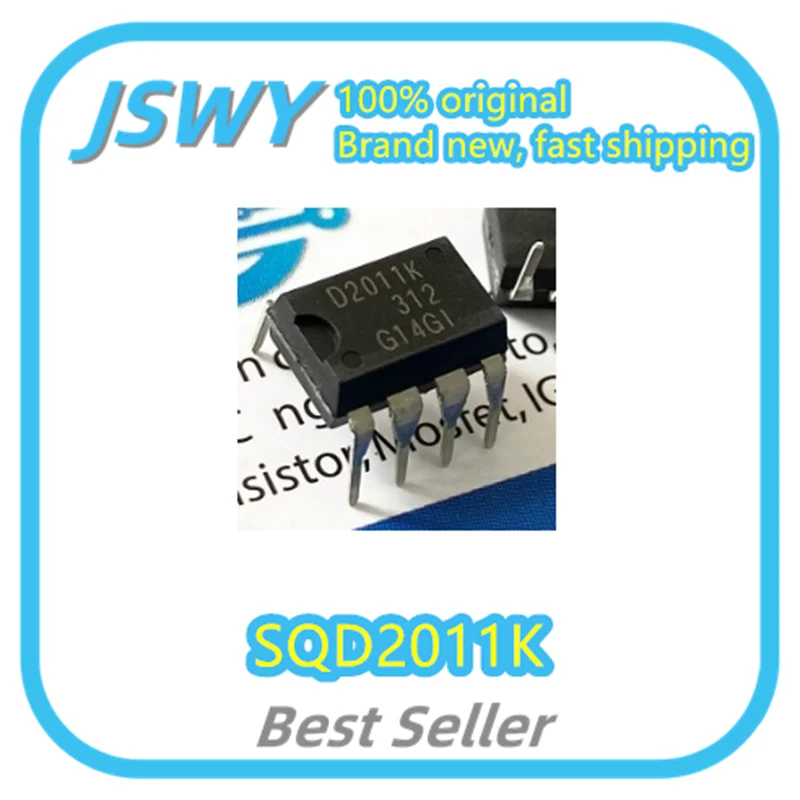 (5/50pcs) SQD2011K Silkscreen D2011K DIP8 LCD TV Power Supply Chip Original Brand New Fast Shipping