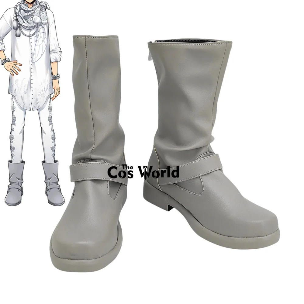 

Twisted Wonderland Ruggie Bucchi Gala Couture Cosplay Boots Customize Game Shoes for Costumes