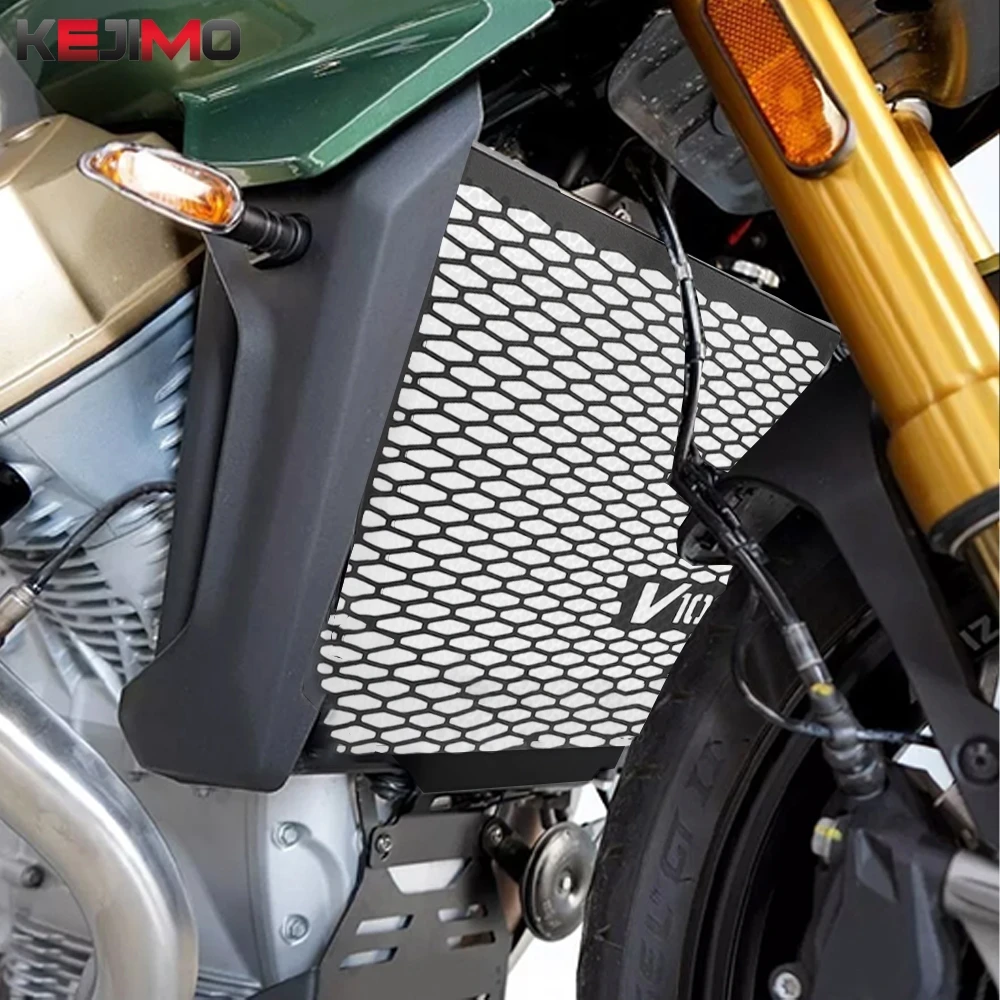 

Radiator Grille Cover Guard Protection Motorcycle FOR MOTO-GUZZI Stelvio 1000 2025 V 100 V100 Mandello/S Stelvio 2023 2024-2026