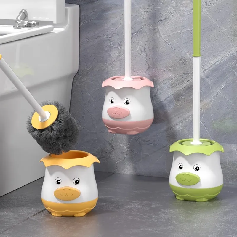 

Бытовая щетка для чистки ванной комнаты, бесплатная штамповка, настенная щетка для унитаза, без тупиков, щетка для унитаза, аксессуары для ванной комнаты