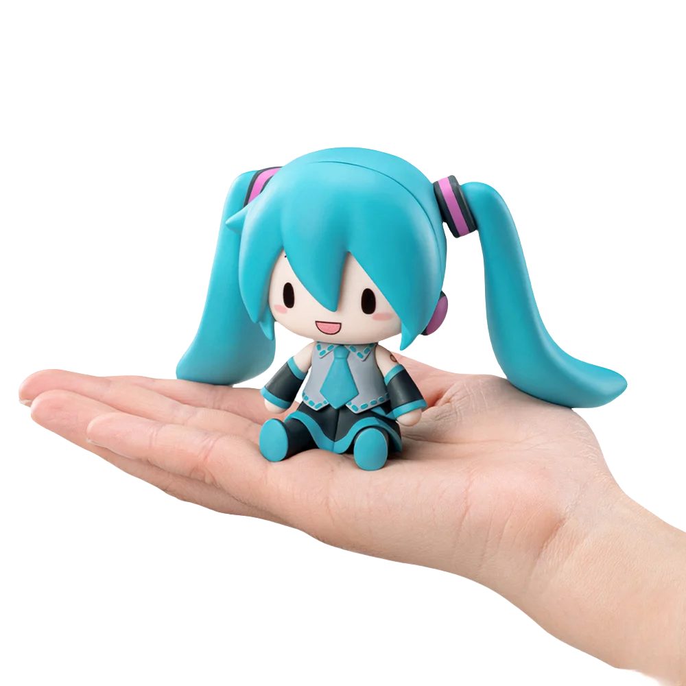新しい本物の初音ミク鏡音リン-レン-q-バージョン-doudou-アイフィギュアモデルコレクションデスクトップ装飾品アニメおもちゃギフト