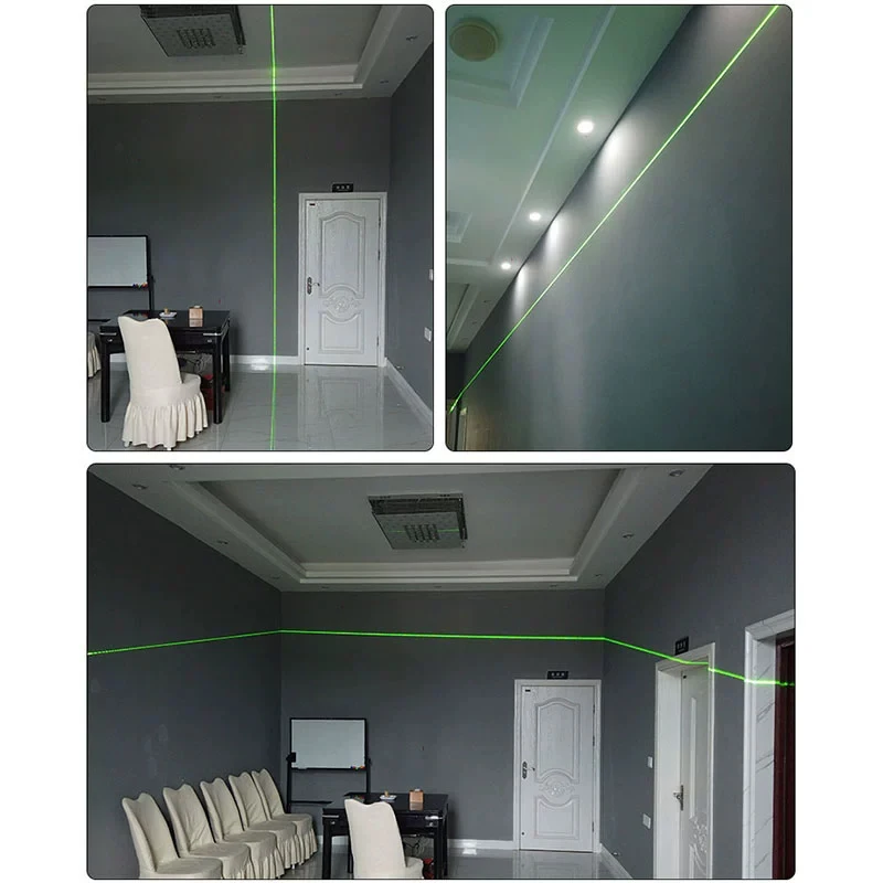 Portable 532nm 400mW Green Dot Line Cross Laser Module Handheld  Locator