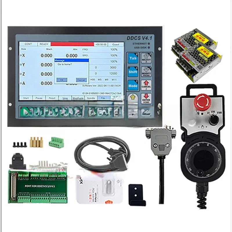 2023 Hot Sale! Ddcsv3.1/Ddcsv4.1Motion Offline Supports 3/4 Axis Usb Controller Interface