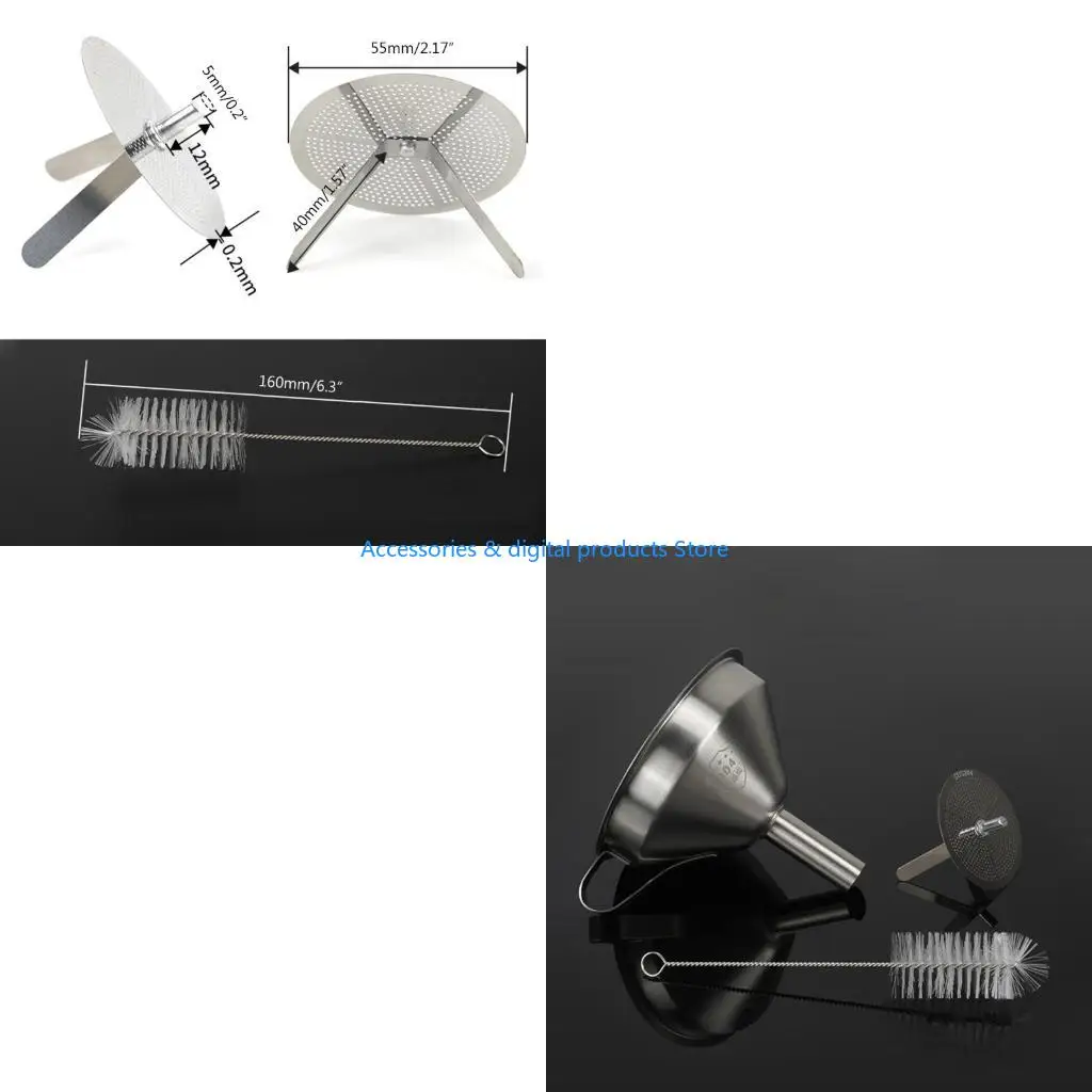 

77JD Воронкообразный полимерный фильтр из нержавеющей стали для SLA/DLP/LCD полимерного 3D-принтера UV