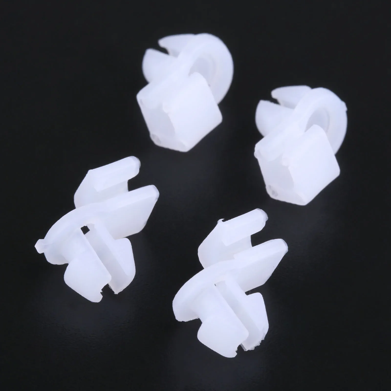 100Pcs M03 Auto Universal Plastic Door Round head Lock Rod Clip Side Fasteners Retainers Car Wire Clips