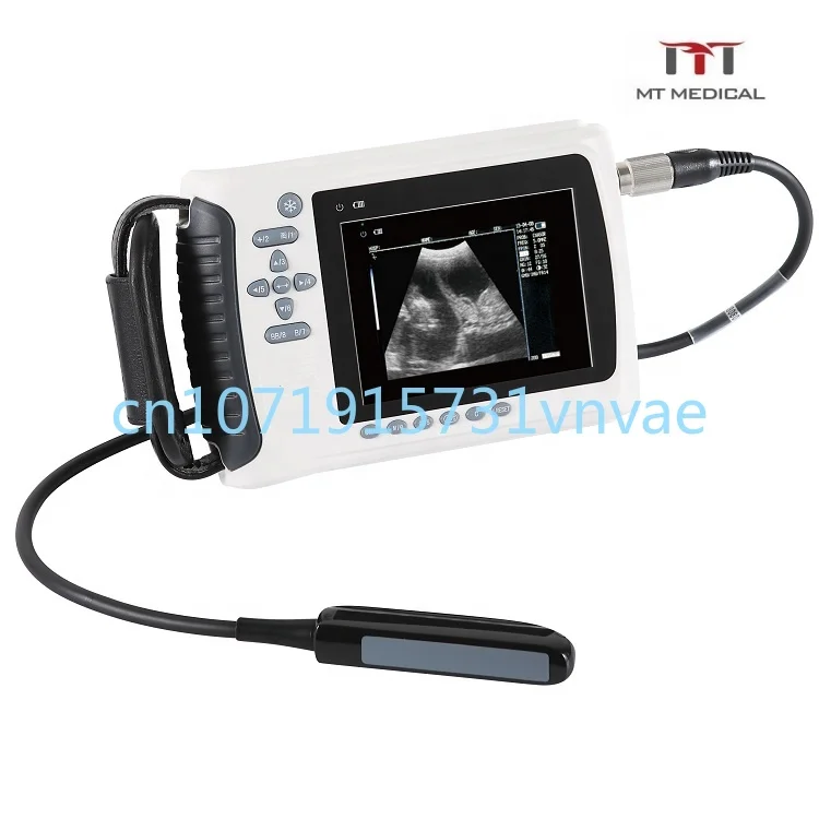 MT Medical Equipment Notebook Portable B/W Ultrasound Scanner Veterinary Use Handheld Pet Ultrasound