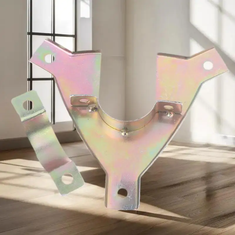 Abrazadera de soporte LNB de banda Ku, soporte Triangular para fijar LNB Ku en plato satelital de banda C, accesorio de instalación de antena