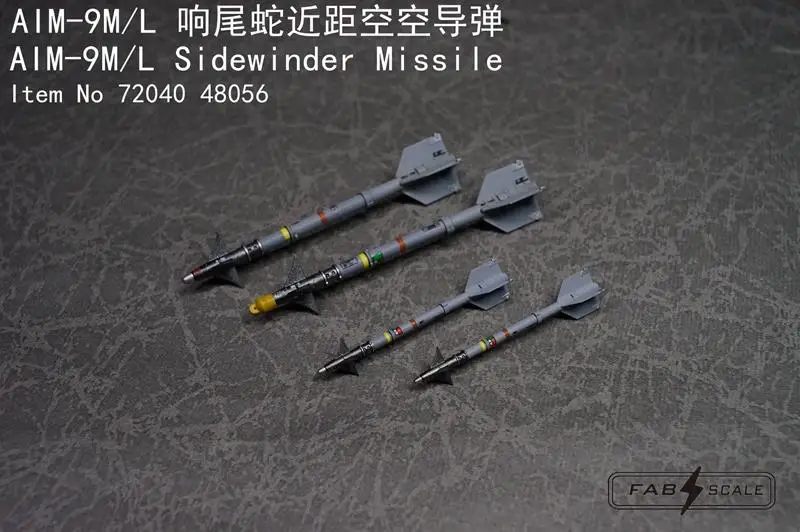 FAB FA72040 1/72 Scale AIM-9M/L Sidewinder Air-to-air Missile