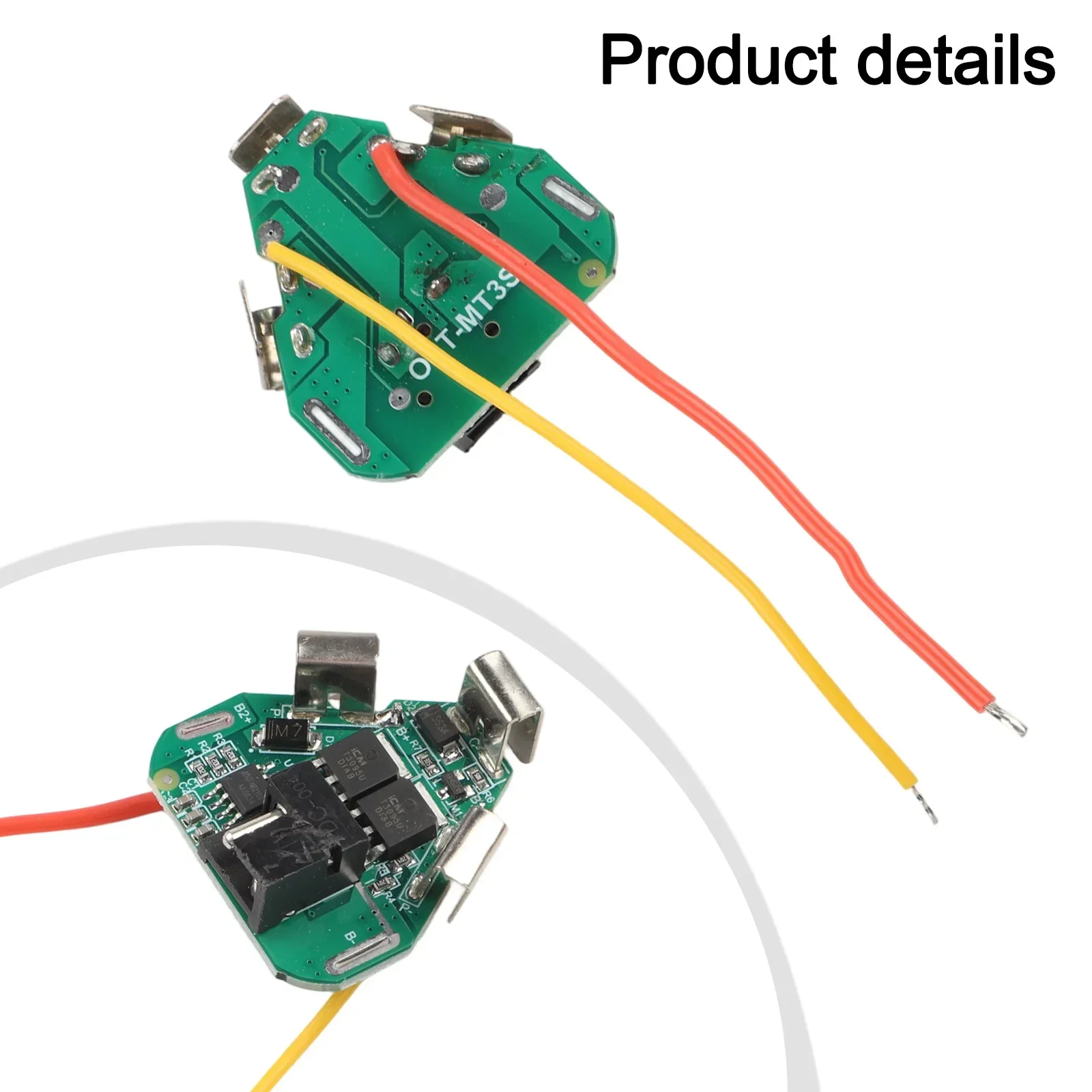 

Плата защиты литиевых аккумуляторов 3S 12.6V (33.7*36.5мм) с балансиром и эквалайзером для электроинструментов (например, дрелей)