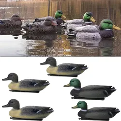 Floating Duck Decoy 3D Decoy Lure with Keel for Outdoor Hunting Fishing Accessories Realistic Bird Float on Water Hunting Tools