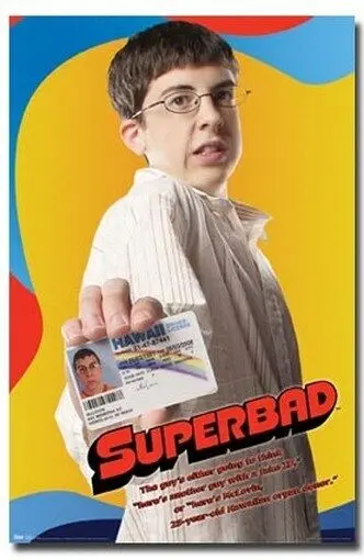 SUPERBAD MOVIE POSTER McLovin RARE HOT NEW 24X36