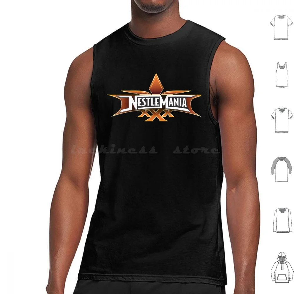 Nestlemania Xxx Tank Tops Vest Sleeveless Nestlemania Nestle Adam Nestle Crunch 30 Xxx