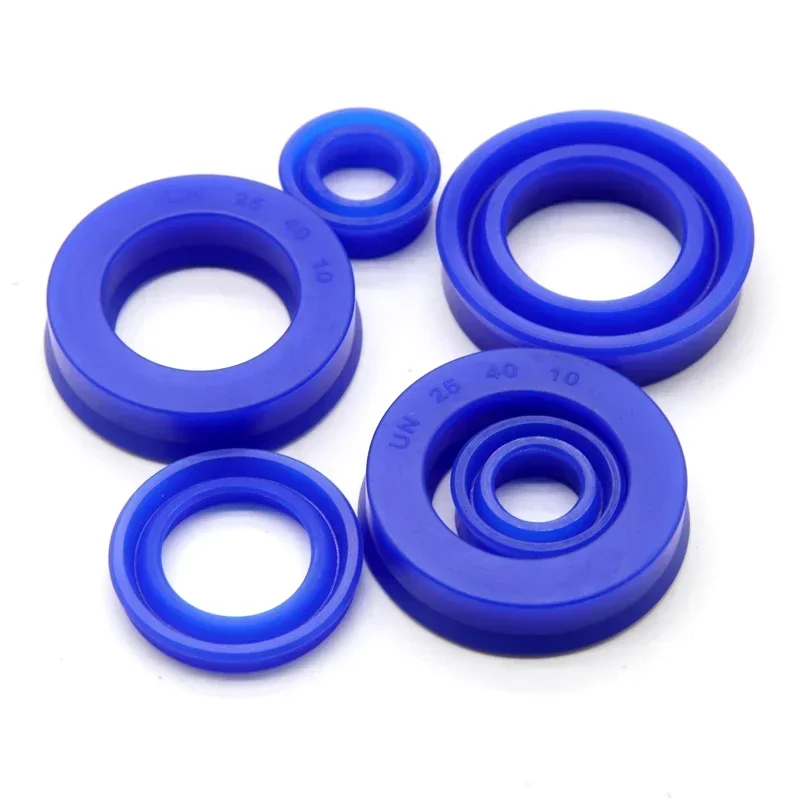 5Pcs ID 8~19mm UN Radial Shaft Hydraulic Seal (IDxODxTHK) Polyurethane Piston Shaft Piston Rod PU Single Lip U Cup Oil Seals