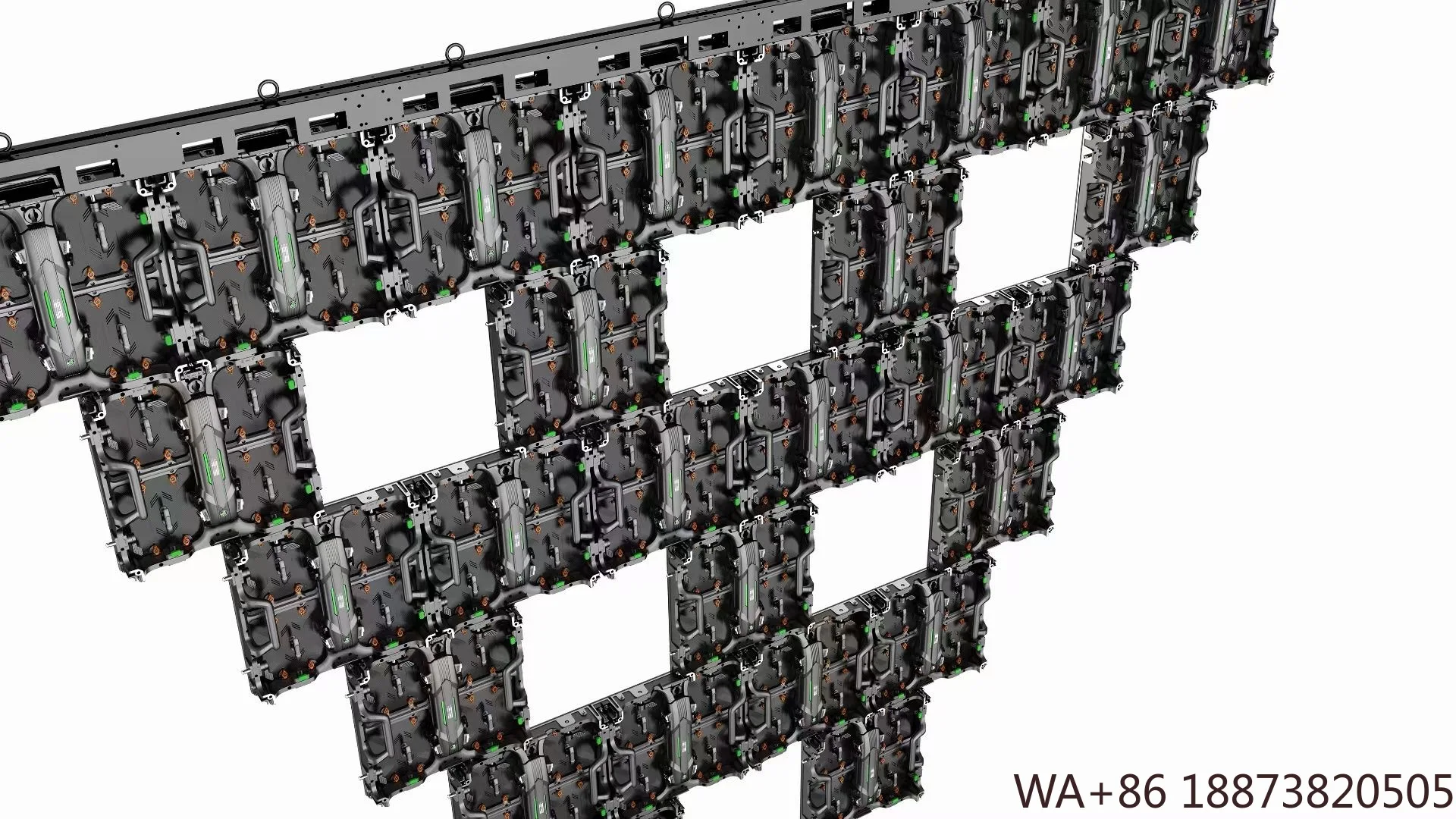 شاشة LED Vcore HD غرامة بكسل الملعب P2.976 P3.91 P4.81 500x500 مللي متر شاشة تأجير خارجية عرض يموت الصب خزانة ألومنيوم #5