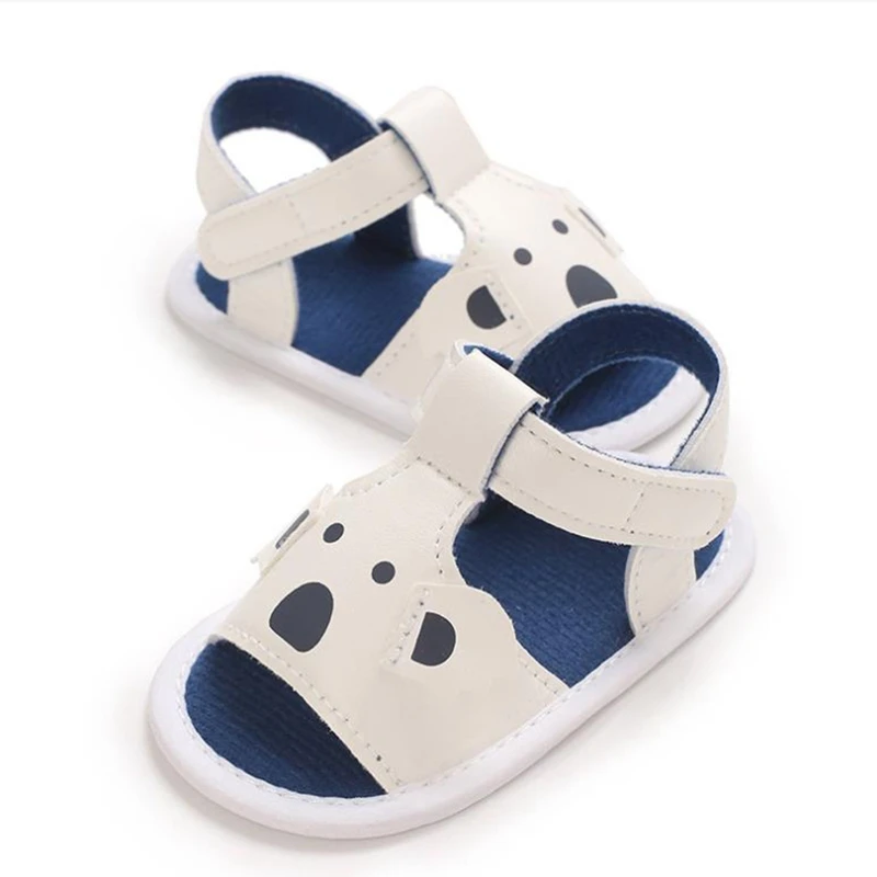 Baby Baby Jungen Sandalen Cartoon Anti-Rutsch-Schuhe mit weicher Sohle atmungsaktive Outdoor-Strand Pantoffel First Walker Schuhe