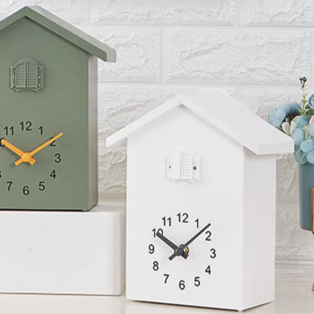 

Retro Silent Wall Clock Smart Telling Time Music No Sound At Night Decorative Gift for Home Office No Wall Clock