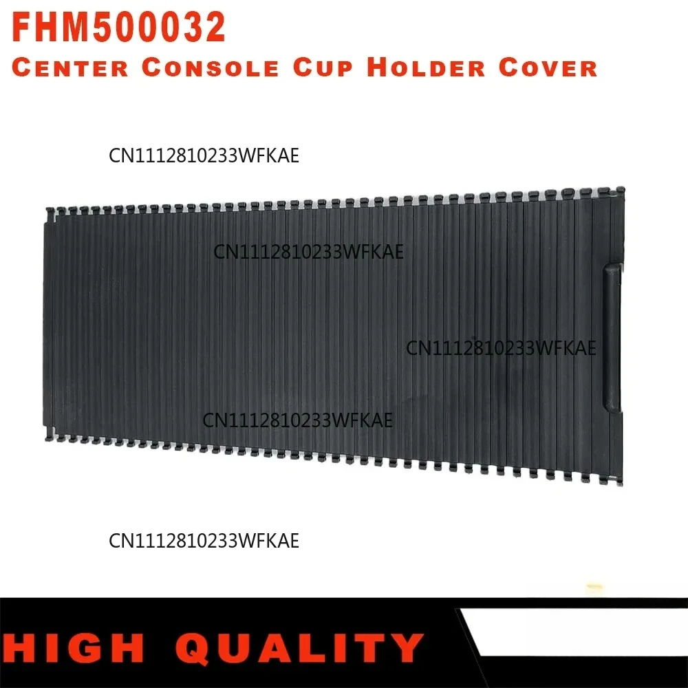 New For Land Rover Range Rover Sport 2005-2009 Car Center Console Cup Holder Cover ABS Sliding Roller Blind Shutter FHM500032